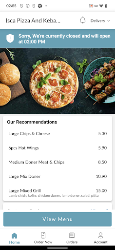 Isca Pizza And Kebab House Screen 2