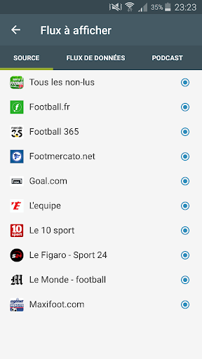 Tout le Football 24 Screen 3