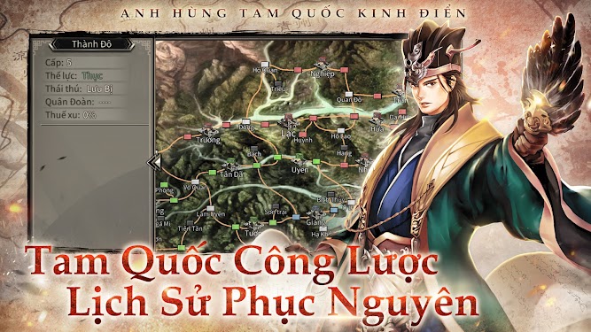 #2. Anh Hùng Tam Quốc (Android) By: ES GAME JOINT STOCK COMPANY