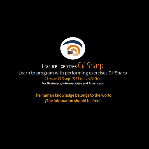 Android application Practice Exercises C# Sharp screenshort