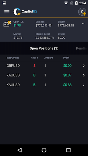 Capital63 Mobile Screenshot 2 - AppWisp.com