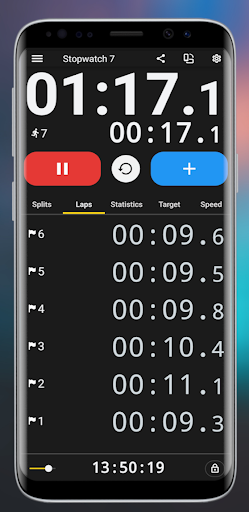 Stopwatch X: Sports Lap Timer Screen 3