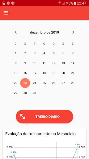 FitTraining Screen 2