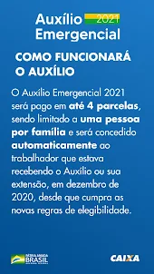 CAIXA | Auxílio Emergencial 2021