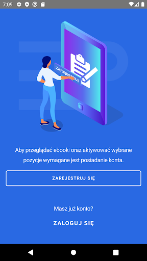 Android application Ebooki Pazdro screenshort