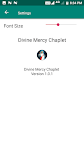 screenshot of Divine Mercy Chaplet Audio Wit