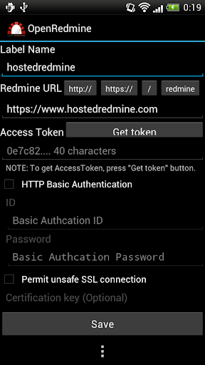 OpenRedmine Screen 2