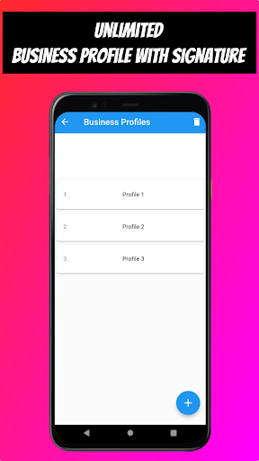 Invoer : Invoice Maker Screen 3
