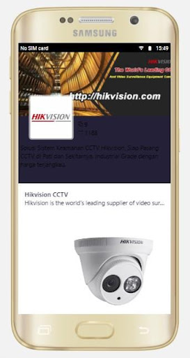 Hikvision Systems Screen 3