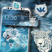Fantasy Blue Tiger Theme  Icon