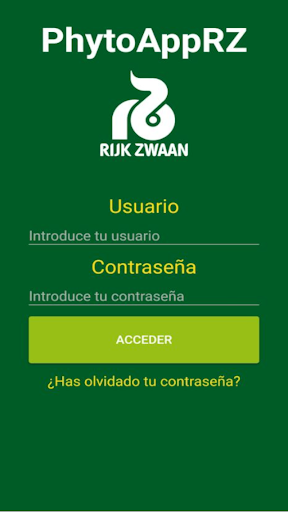 Android application PhytoAppRZ screenshort