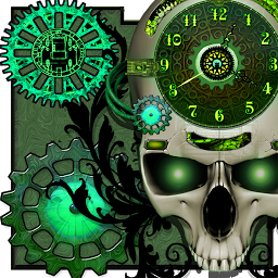 Icon image Steampunk Clock Live Wallpaper