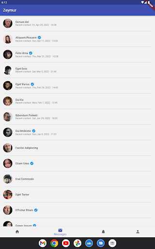 Zeymur Social Template Flutter