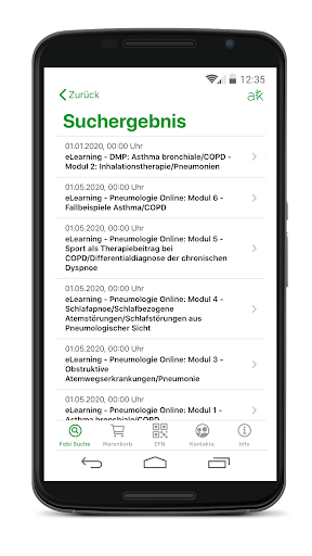 Akademie ÄKWL/KVWL Screen 2