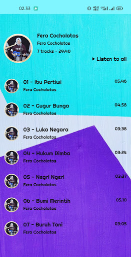 Fera Cocholatos Musik Ska dan