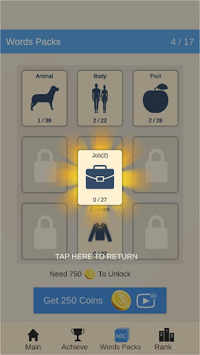 Hangman Classic Word Game Screen 2