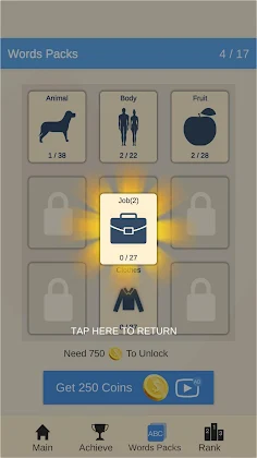 Hangman Classic Word Game - Screenshot 2