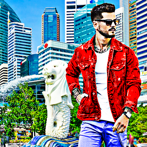 Singapore photo editor frames logo