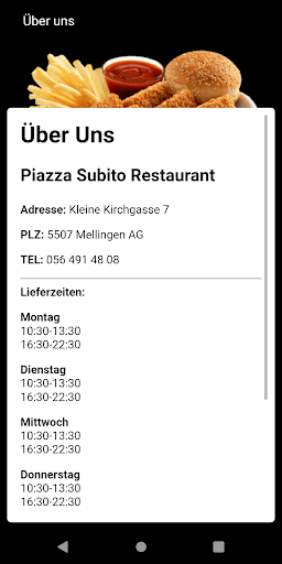 Piazza Subito Restaurant Screen 2