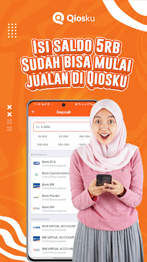 Qiosku - Agen Pulsa Termurah Screen 2