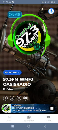 97.3FM WMFJ OasisRadio Screen 2