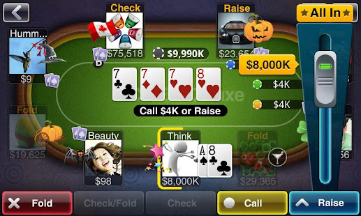 Texas HoldEm Poker Deluxe Pro 2.1.5 screenshots 3