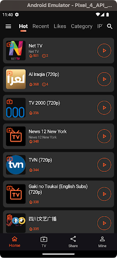 IPTV Radio Player