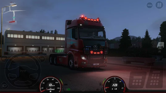 ヨーロッパのトラック運転手3