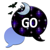 GO SMS THEME/HalloweenMoon1 icon