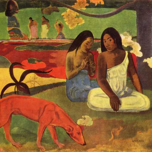 Paul Gauguin paintings V_3 Icon