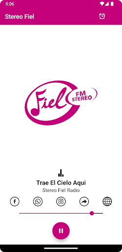 Stereo Fiel Radio Screen 2