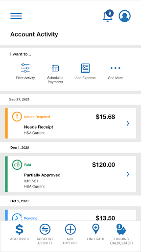 Android application EmCentrix WCA screenshort