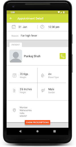 Screenshot of Kare Doctor