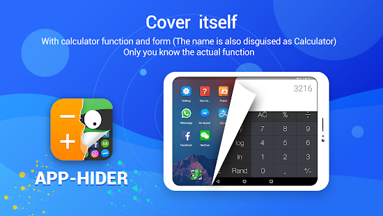 App Hider-Hide Apps and Photos Capture d'écran