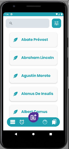 Android application Mis Frases Motivadoras screenshort