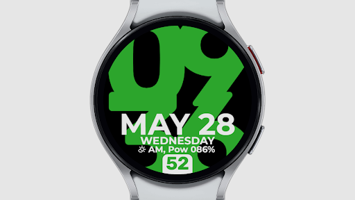 IWF Neon Pulse II watchface screenshot 6