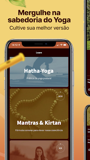 Android application Yoga Culture Brasil screenshort