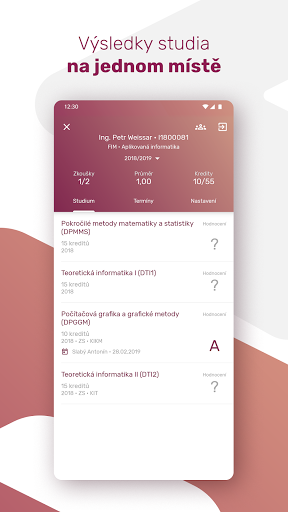 Univerzita.app Screen 3