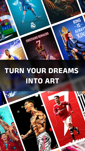 Android application AI Ronaldo Wallpapers | CR7 screenshort