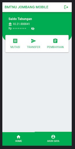 Android application BMTNU Jombang Mobile screenshort