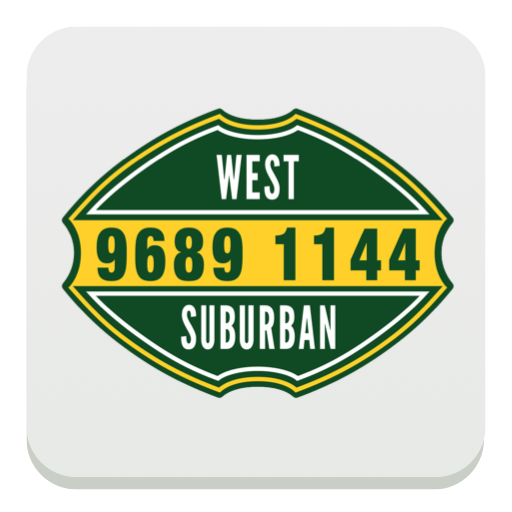 West Suburban Taxi logo