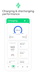 Electron: battery health info Screenshot