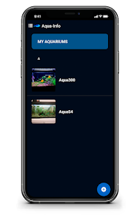 Aqua-Info Bildschirmfoto