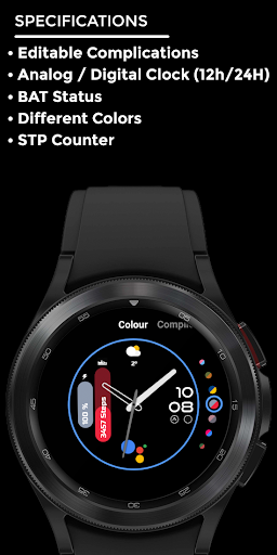 Germanight - watch face screenshot 3