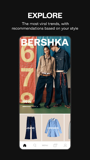 Screenshot of BERSHKA: Fashion & trends