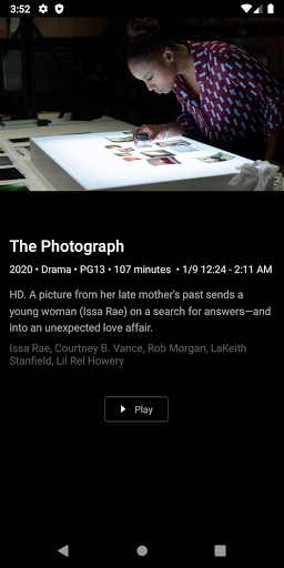 Screenshot of United Fiber TV