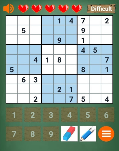 Sudoku Puzzle Screen 3