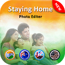 下载 Stay Home Photo editor & Photo Frame 安装 最新 APK 下载程序