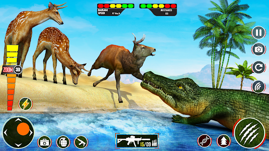 Download Crocodile Family Adventure 3D MOD APK (Hack Unlimited Money/Gems) 4