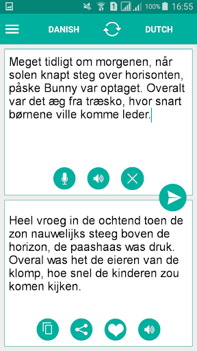 Danish Dutch Translator Screen 2
